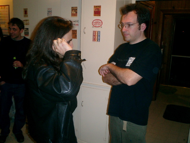 Bram Cohen, Danny O'Brien, Emerging Man party