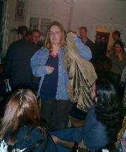 Cait, Emerging Man party
