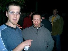Schulyer Earle, Yury Gitman, Emerging Man party