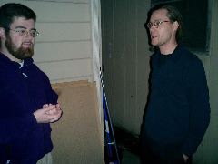 Seth Schoen, Erik "Possum Man" Stewart, Emerging Man party