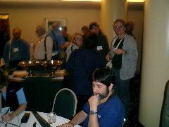 Esther Dyson, Tim O'Reilly, Sam Ruby