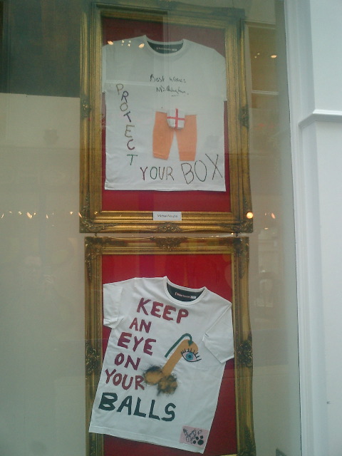Tesitcular cancer t-shirts, Canaby St