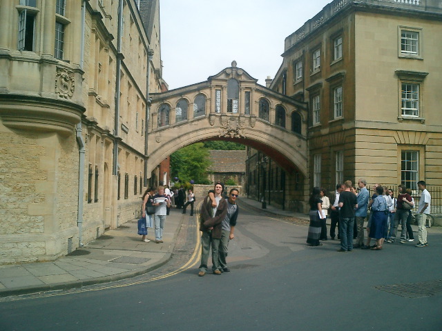 Archie and Leslie, Bridge of Sighs, Oxford