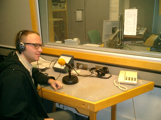 Me at the Beeb
