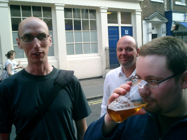 Phil Gyford, Toucan Pub, Soho