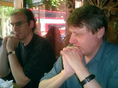 SF writers' lunch, Islington