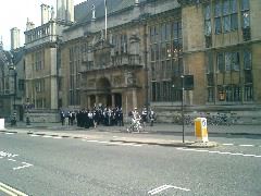 Exams hall, Oxford