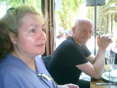 SF writers' lunch, Islington