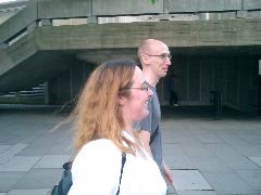 Cait Hurley, Phil Gyford, South Bank