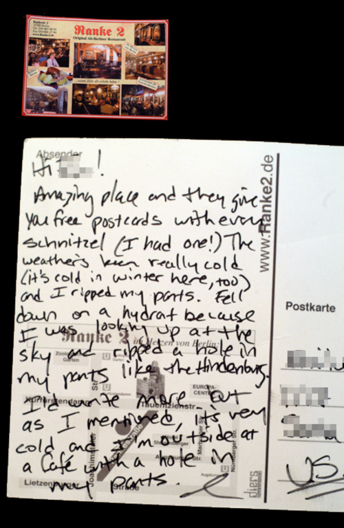 Real Collections Series Postcards