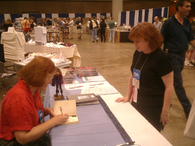 Connie Willis and Amanda Foubister
