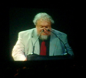 George RR Martin presents Best Novel Hugo