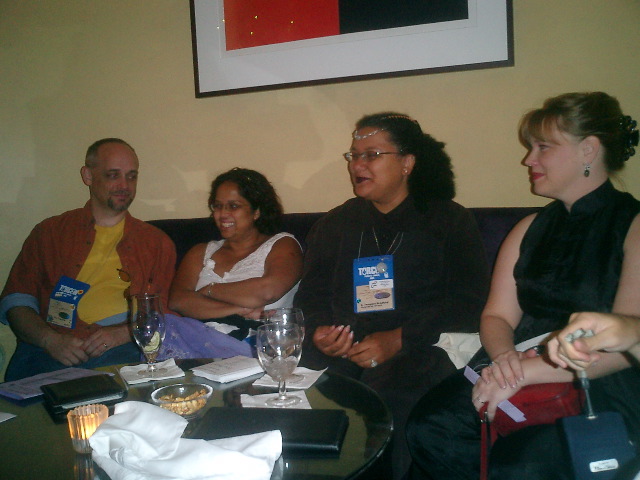 Trey Thoecky, Mary Anne Mohan Raj, Tempest Bradford, Sonya Sipes