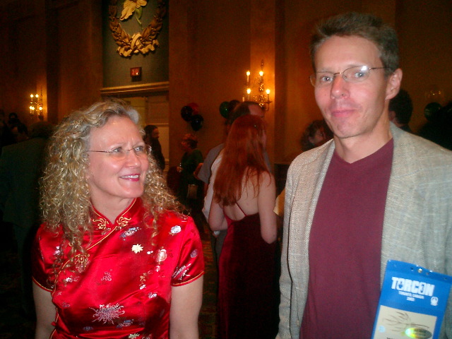 Astrid Julian and Wil McCarthy