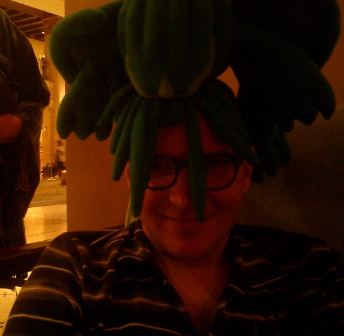 Me and plush Cthulhu