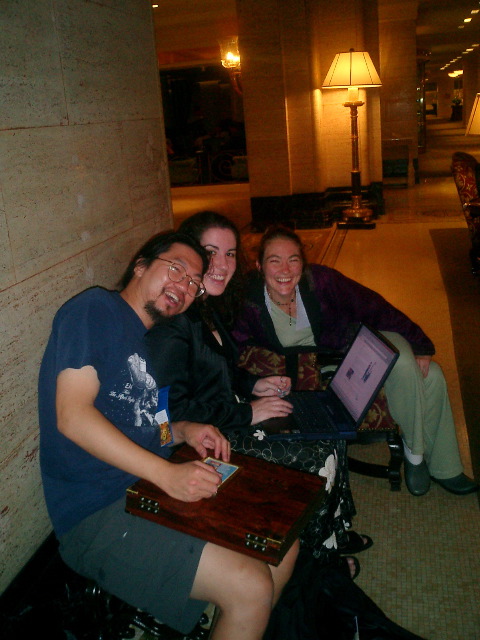 Frank Wu, Diana Sherman, and Simran Khalsa