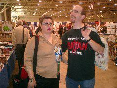 Sandra Kasturi and Brett Savory