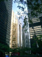 Cool financial district buildings