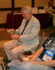 David Hartwell and tie