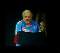 Charlie Brown accepts Best Semi Pro Zine Hugo