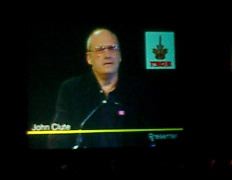 John Clute presents Best Editor Hugo