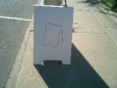 SIgn sign, King St W