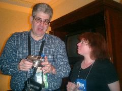 Scott Edelman and Amanda Foubister