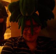 Me and plush Cthulhu